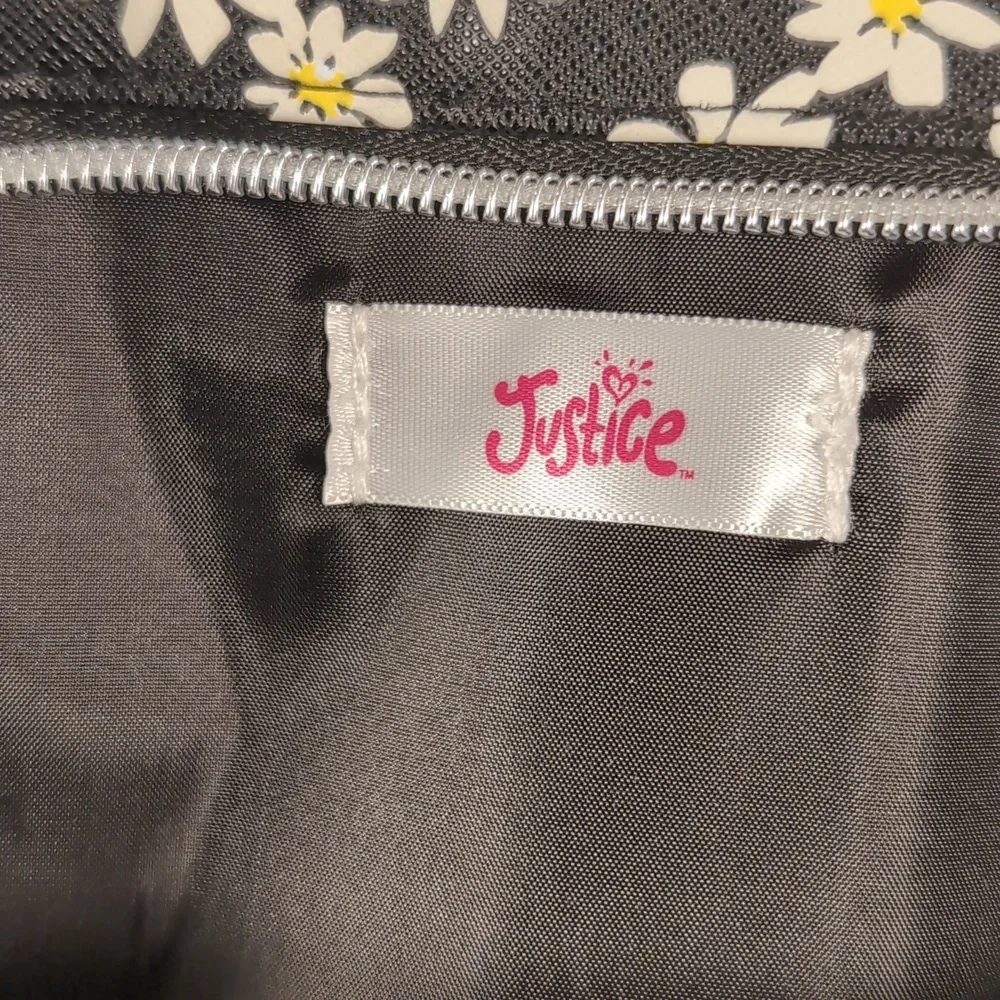 Justice DAISY Mini Black Backpack
